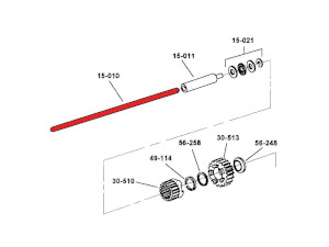 CLUTCH PUSH ROD